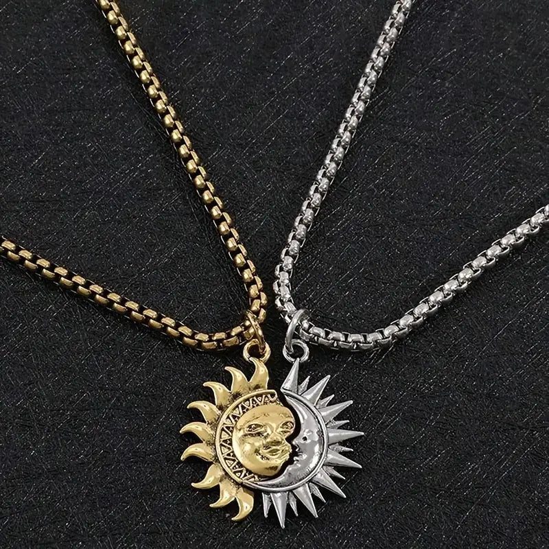 Collar de pareja Sol Y Luna